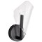 Nuvo Sedona, 13 Inch LED Sconce, Matte Black, Silk Screened Acrylic Lens 62/2282 - alternate 4